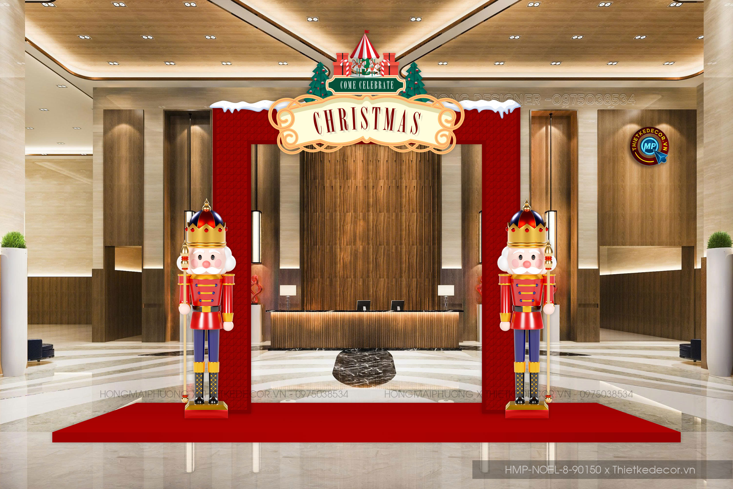 File thiết kế trang trí Giáng sinh Noel Merry Chrismas, checkin trường học, TTTM, chung cư, nhà hàng, khách sạn, quán cà phê...